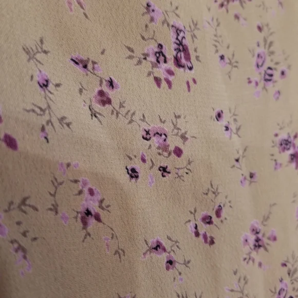 Flynn Skye plum floral dress size M.  Worn once - Picture 2 of 4